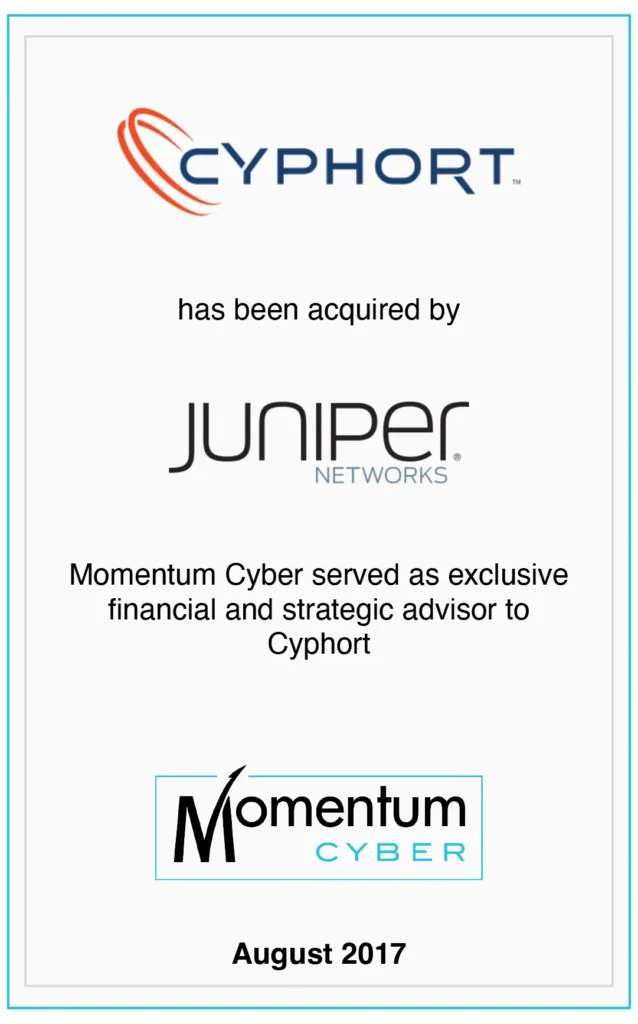 Juniper Acquires Cyphort atp