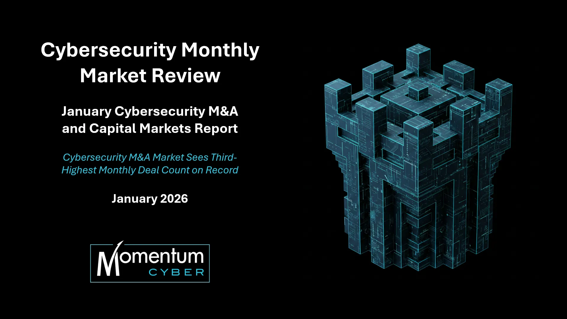 Cybersecurity Monthly Market Review - January 2026